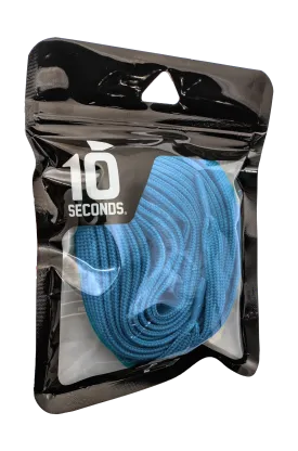 10 Seconds ® Hockey / Skate / Lacrosse Lace | Columbia Blue