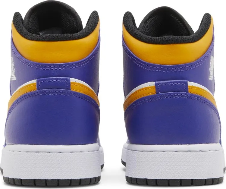 Air Jordan 1 Mid GS Lakers, purple
