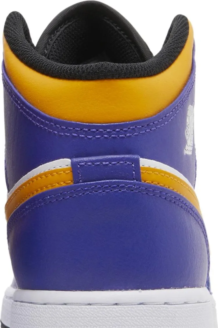 Air Jordan 1 Mid GS Lakers, purple