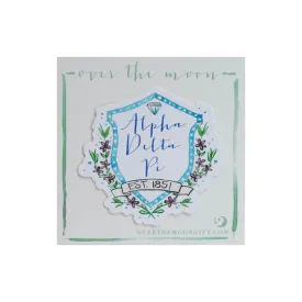 Alpha Delta Pi - Motif Decal