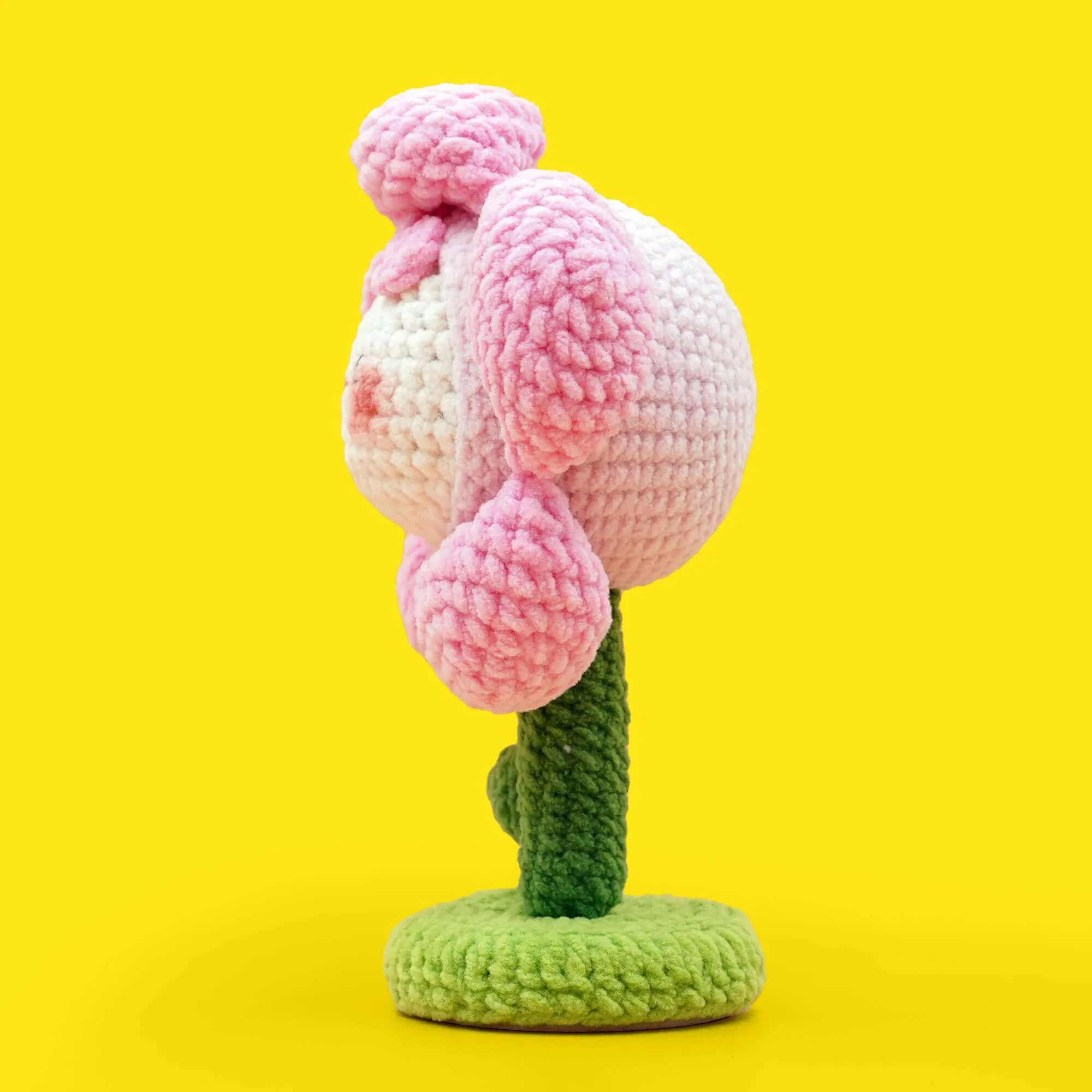 Amigurumi Pink Flower Crochet Kit