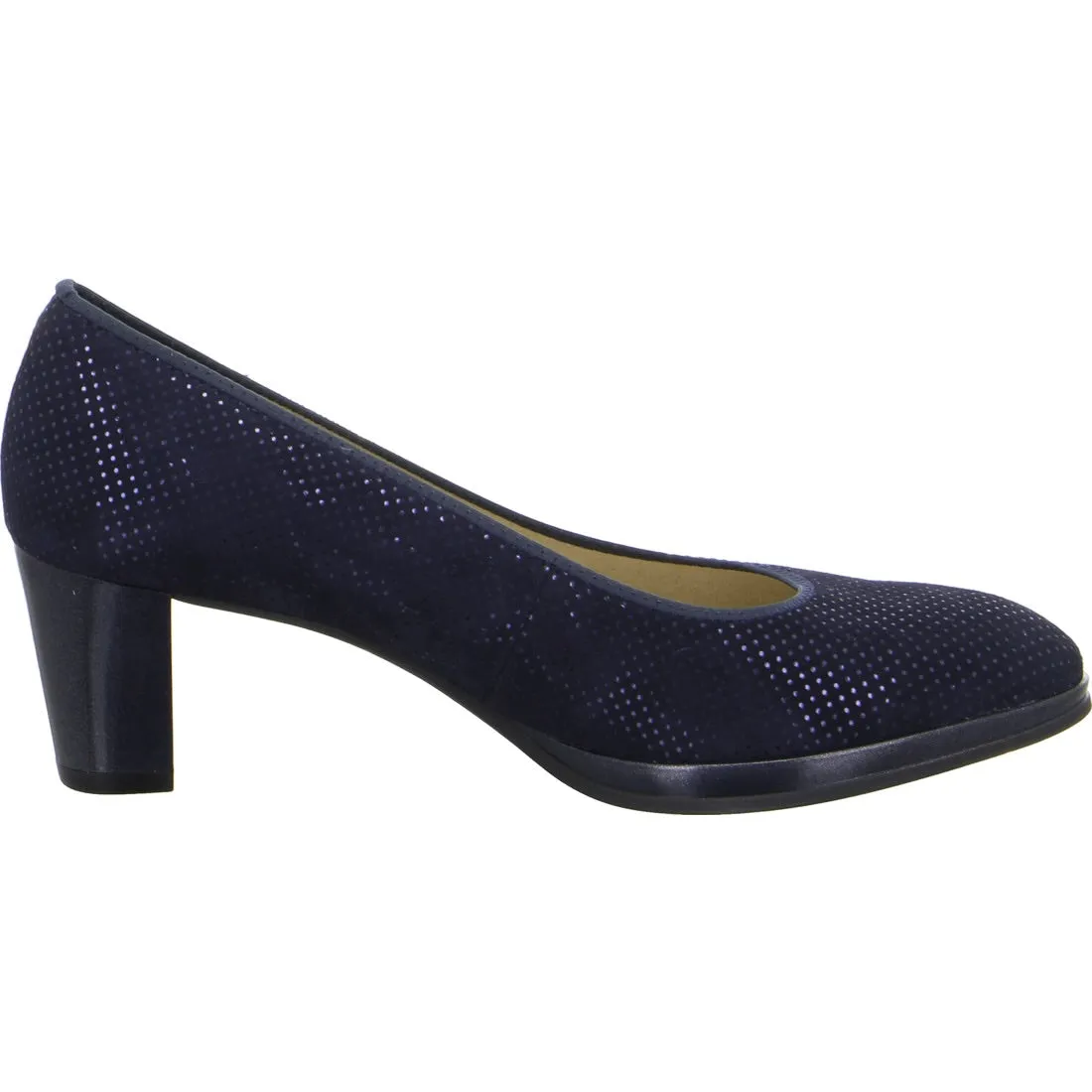 Ara Orly Ladies Mid Heel Court Shoe
