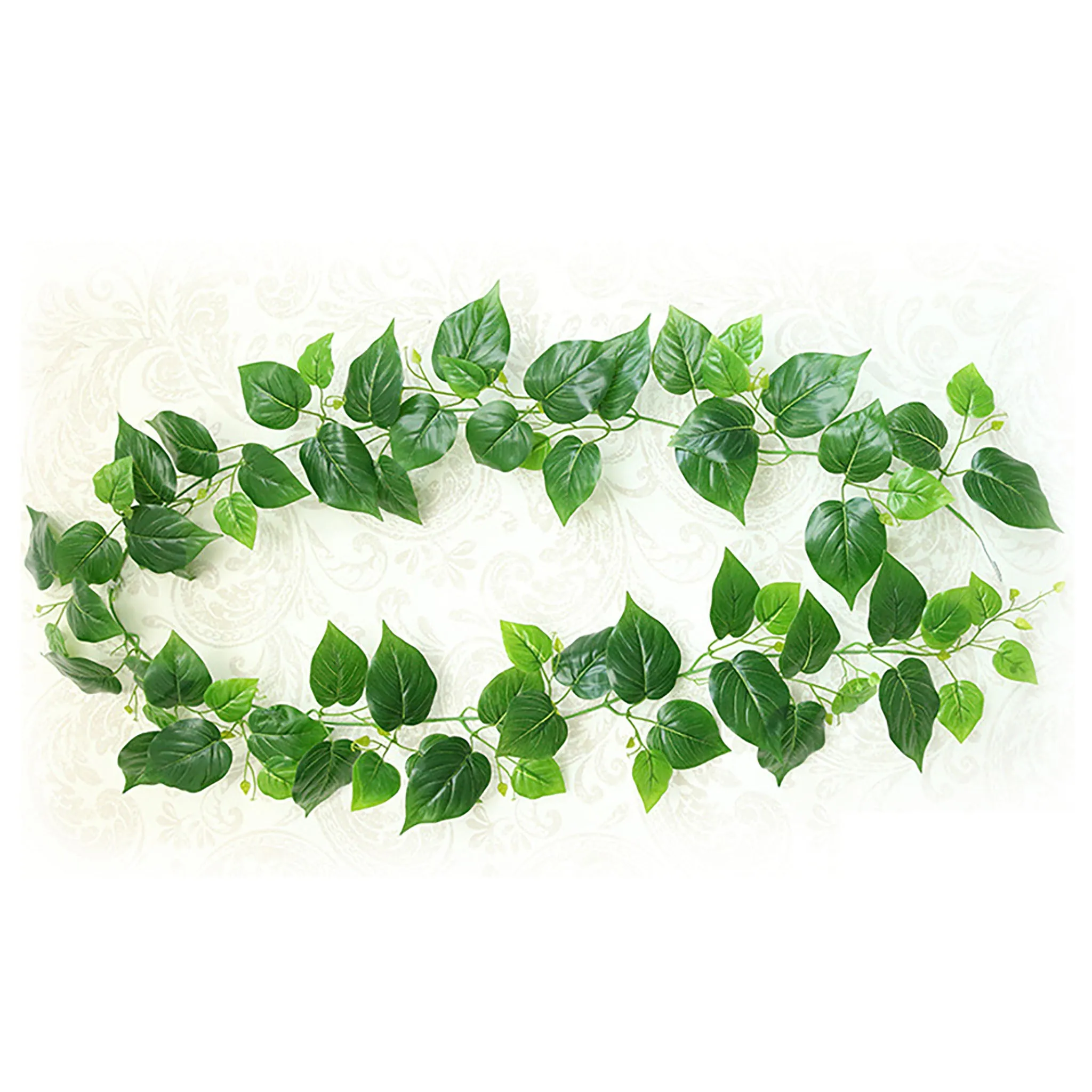 Artificial Hanging Plants Leaf Garland 100"