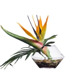 Bird of Paradise Stateroom Bouquet Yacht Silks Arrangement