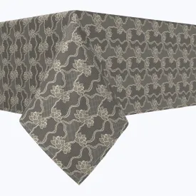 Black Lace Orchids Rectangles