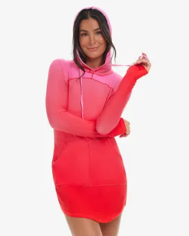 BLOQUV x JANTZEN- WOMEN'S HOODIE DRESS (2009J)