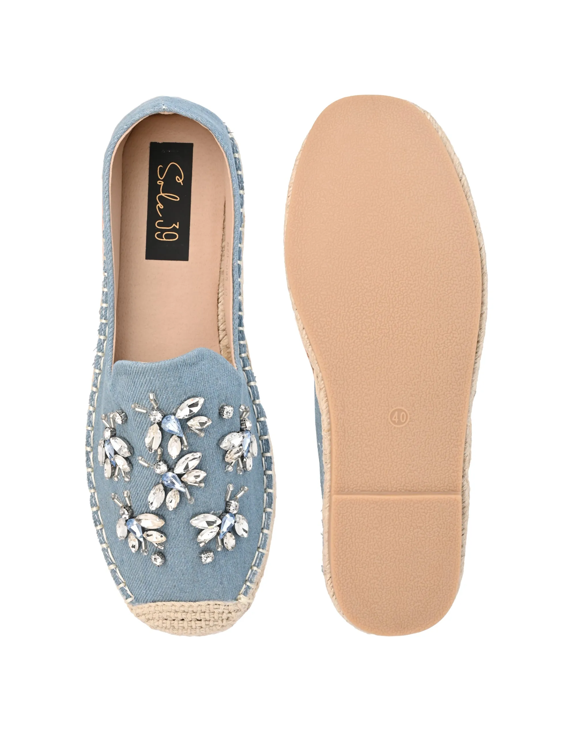 Blue Bees Espadrilles