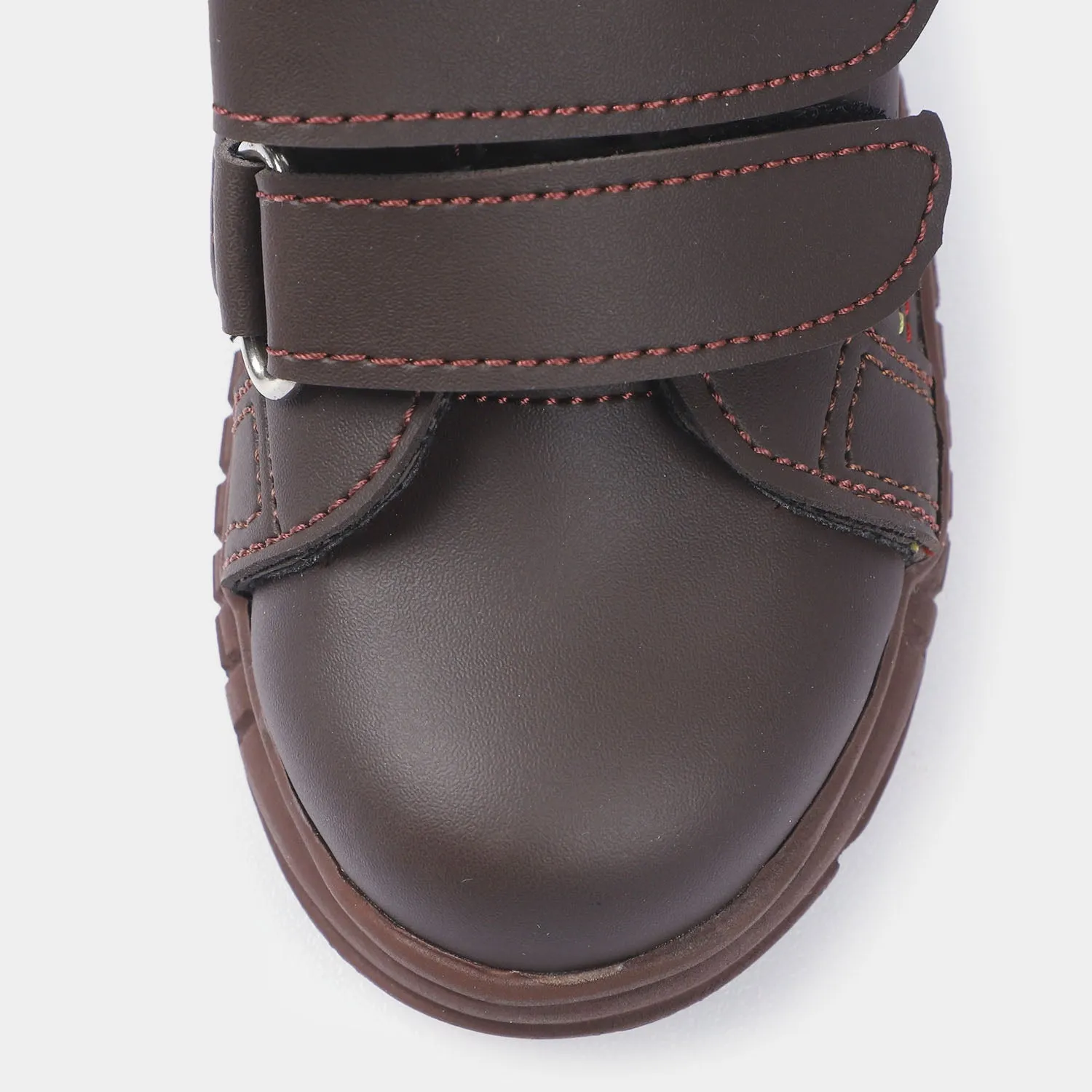 Boys Boots 2556-8-COFFEE
