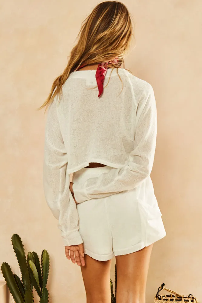 Byron Romper White