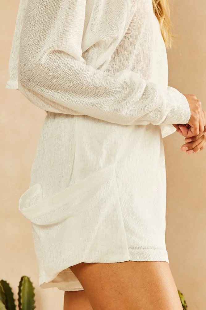 Byron Romper White