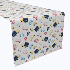Cartoon Cars Table Runners