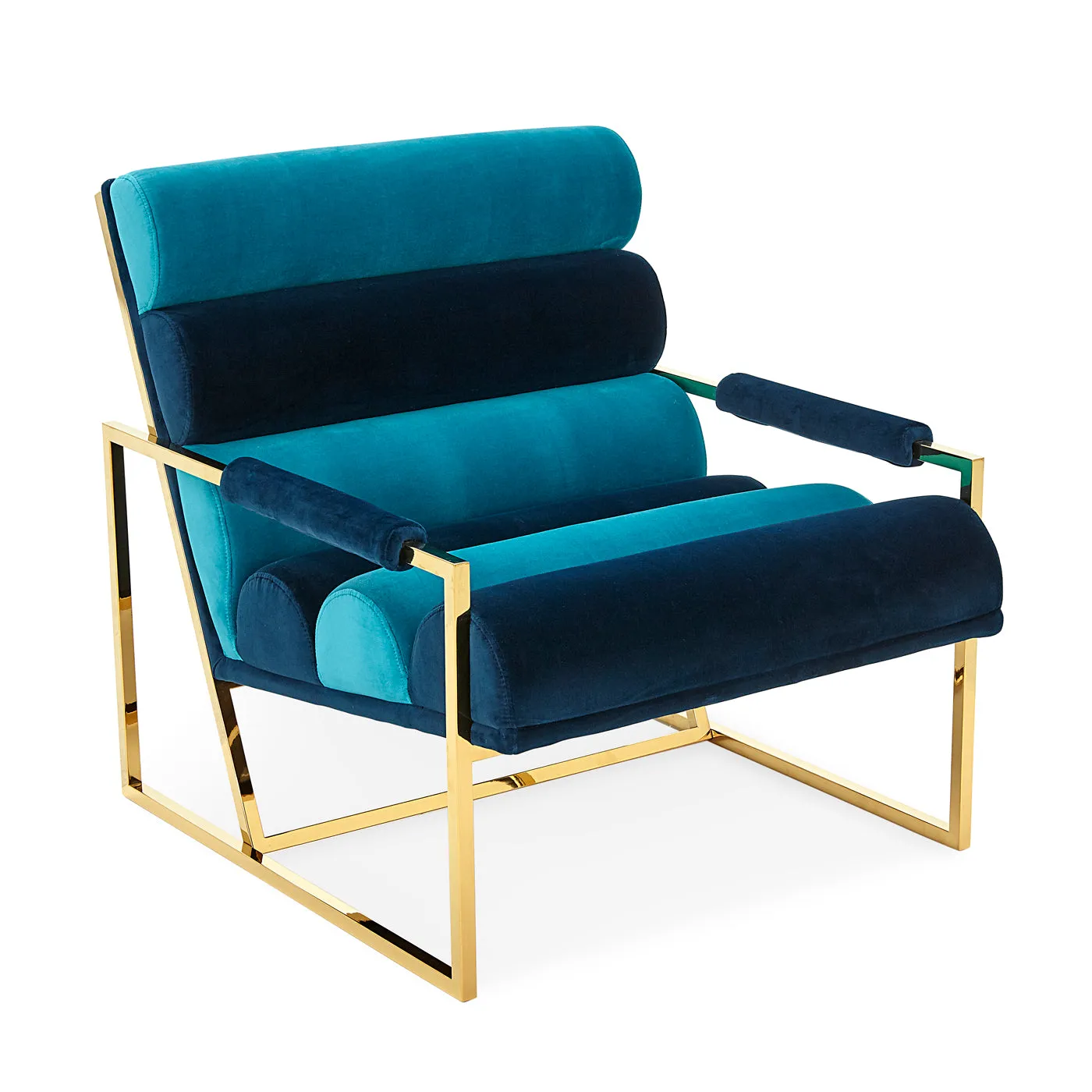 Channeled Goldfinger Lounge Chair