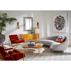 Channeled Goldfinger Lounge Chair