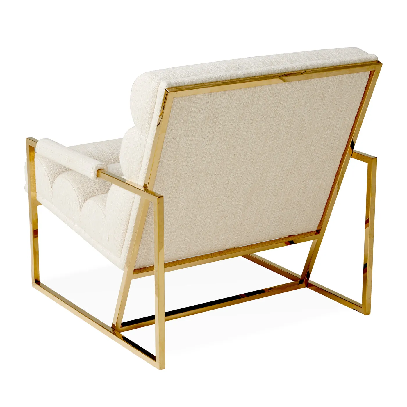 Channeled Goldfinger Lounge Chair