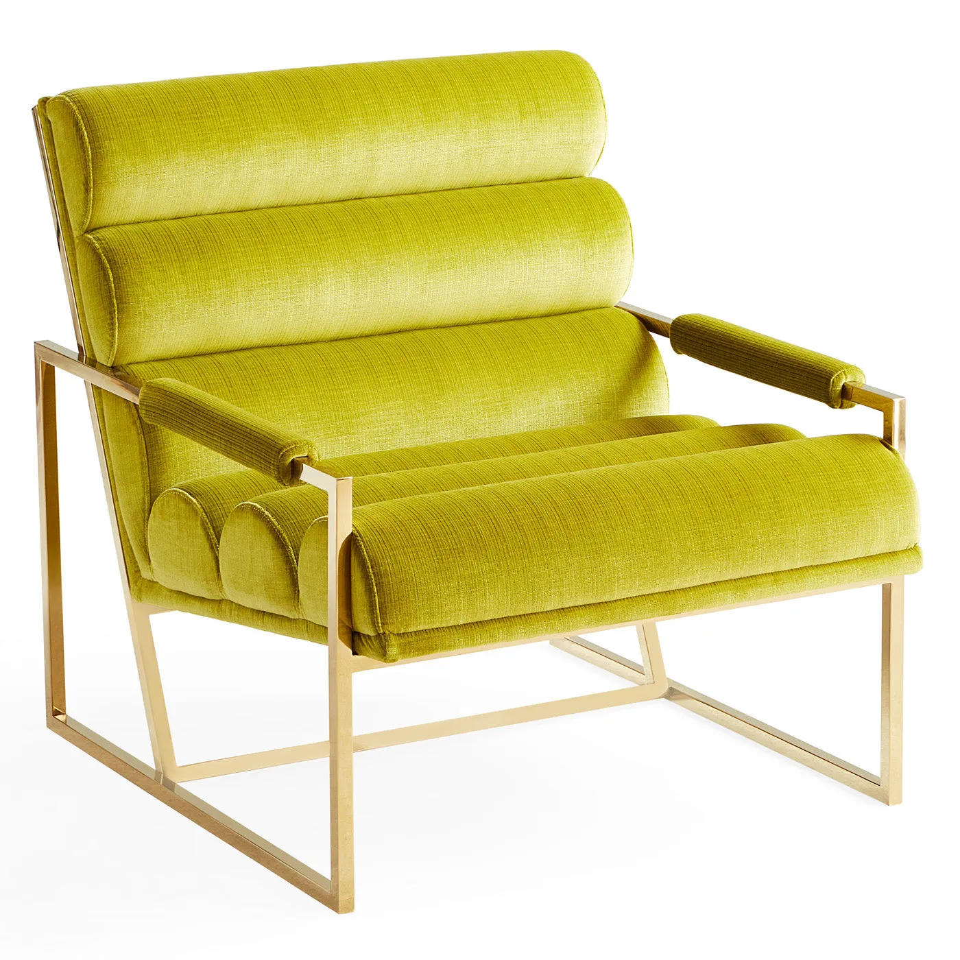 Channeled Goldfinger Lounge Chair