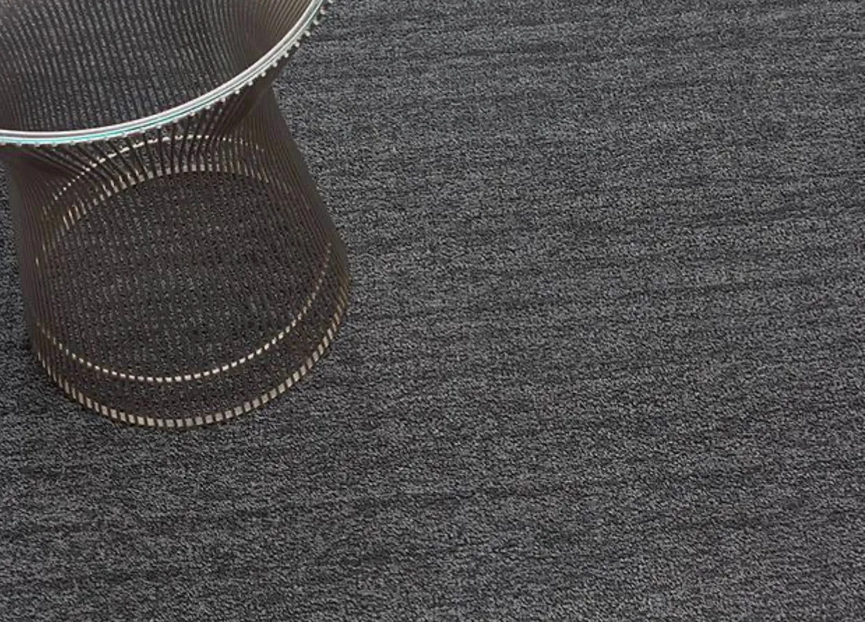 Chilewich Shag Runner Mat  - Heathered Grey