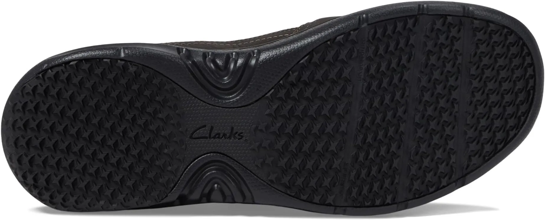 Clarkspro Step Clarks Loafers in Dark Brown Tumbled Leather