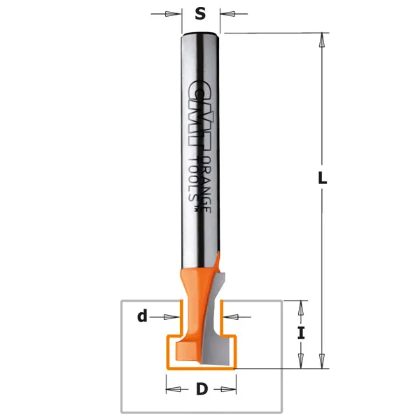 CMT Keyhole Carbide Tipped Router Bits