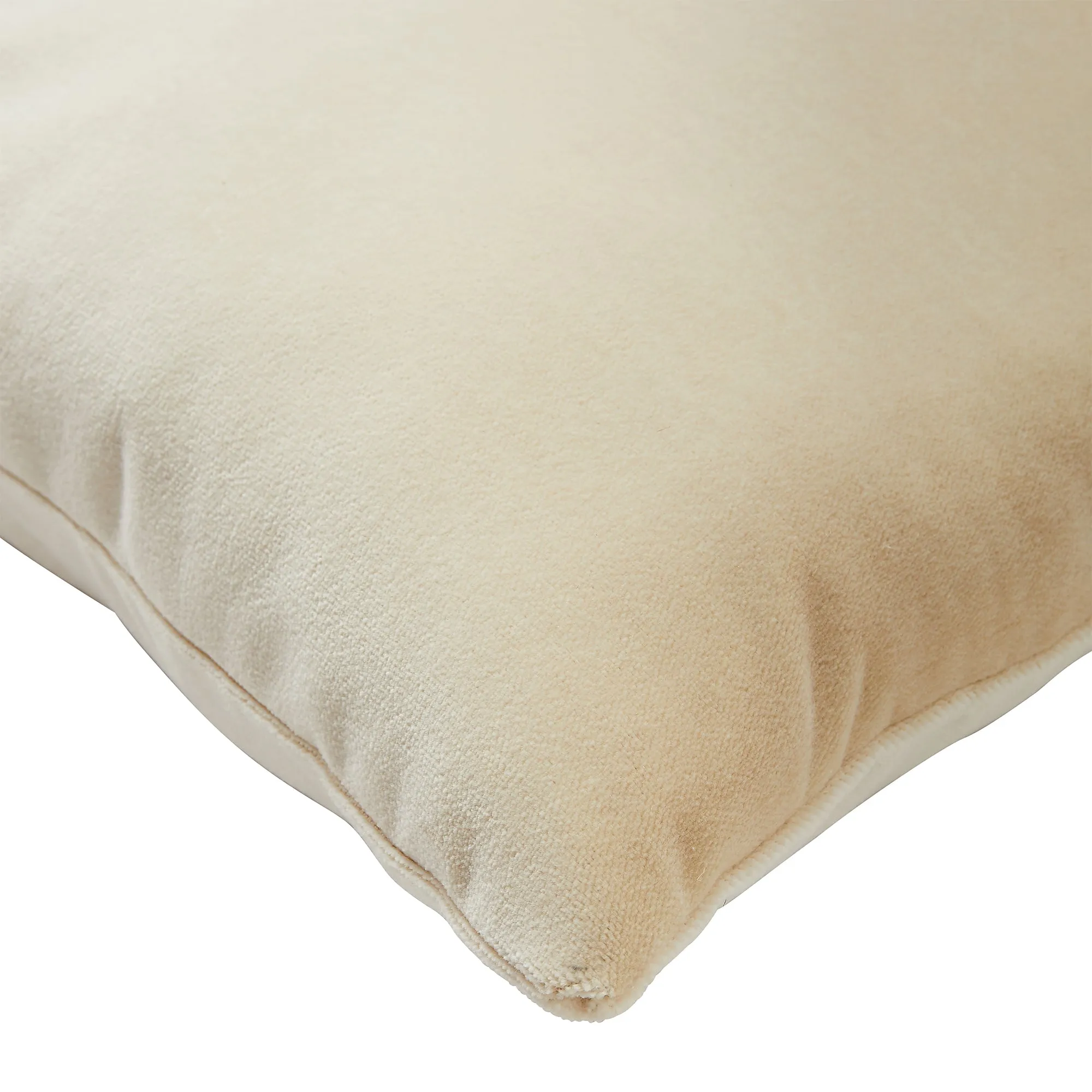 Cream Velvet Pillow