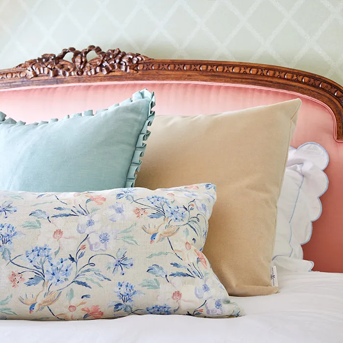 Cream Velvet Pillow