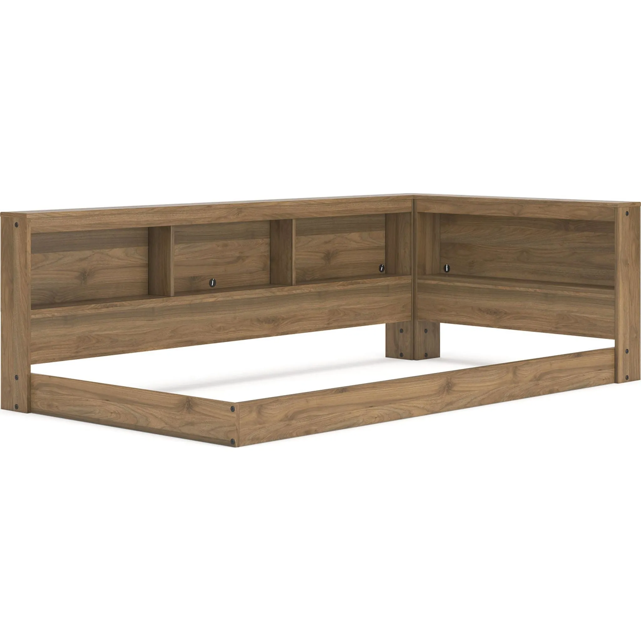 Deanlow Bookcase Storage Bed