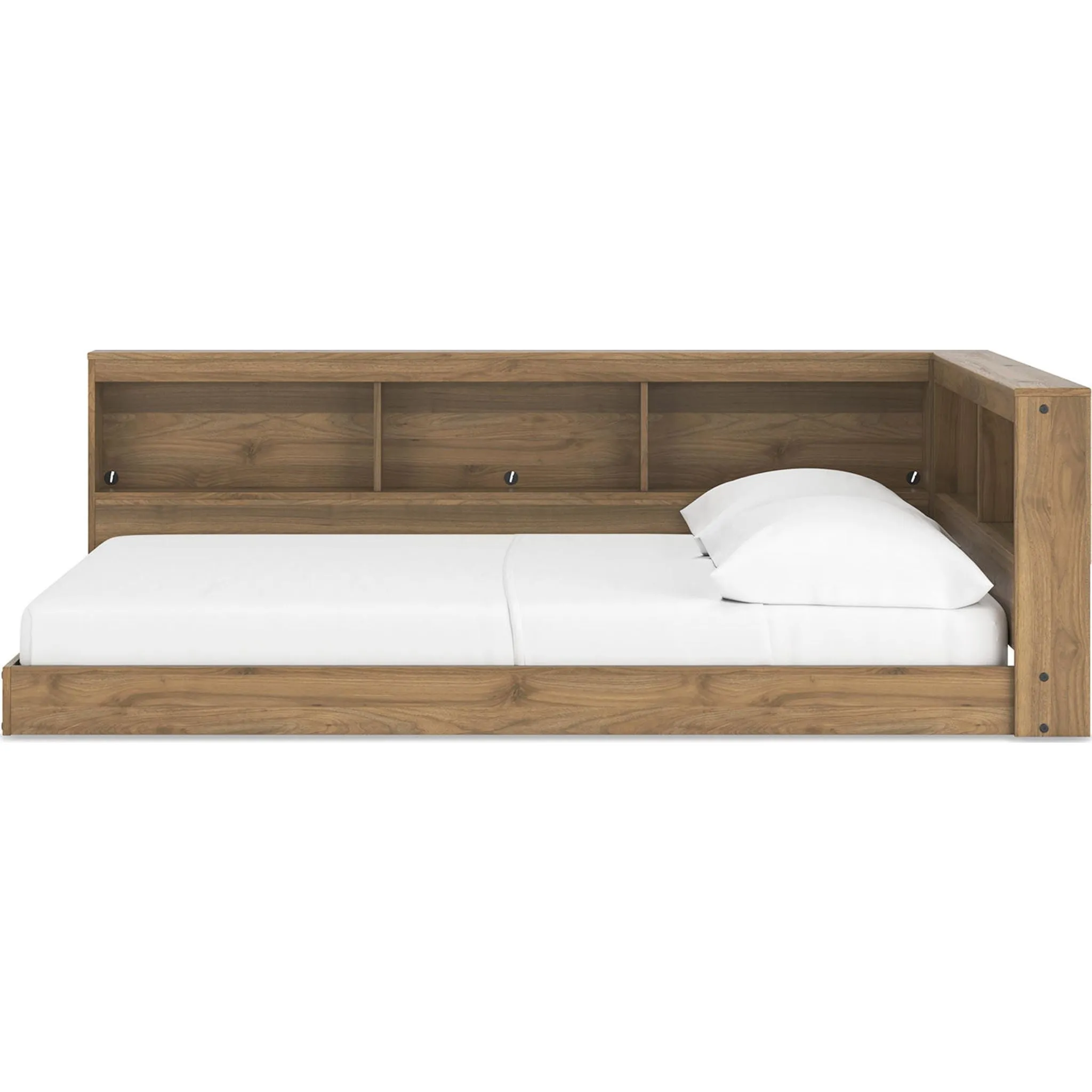 Deanlow Bookcase Storage Bed