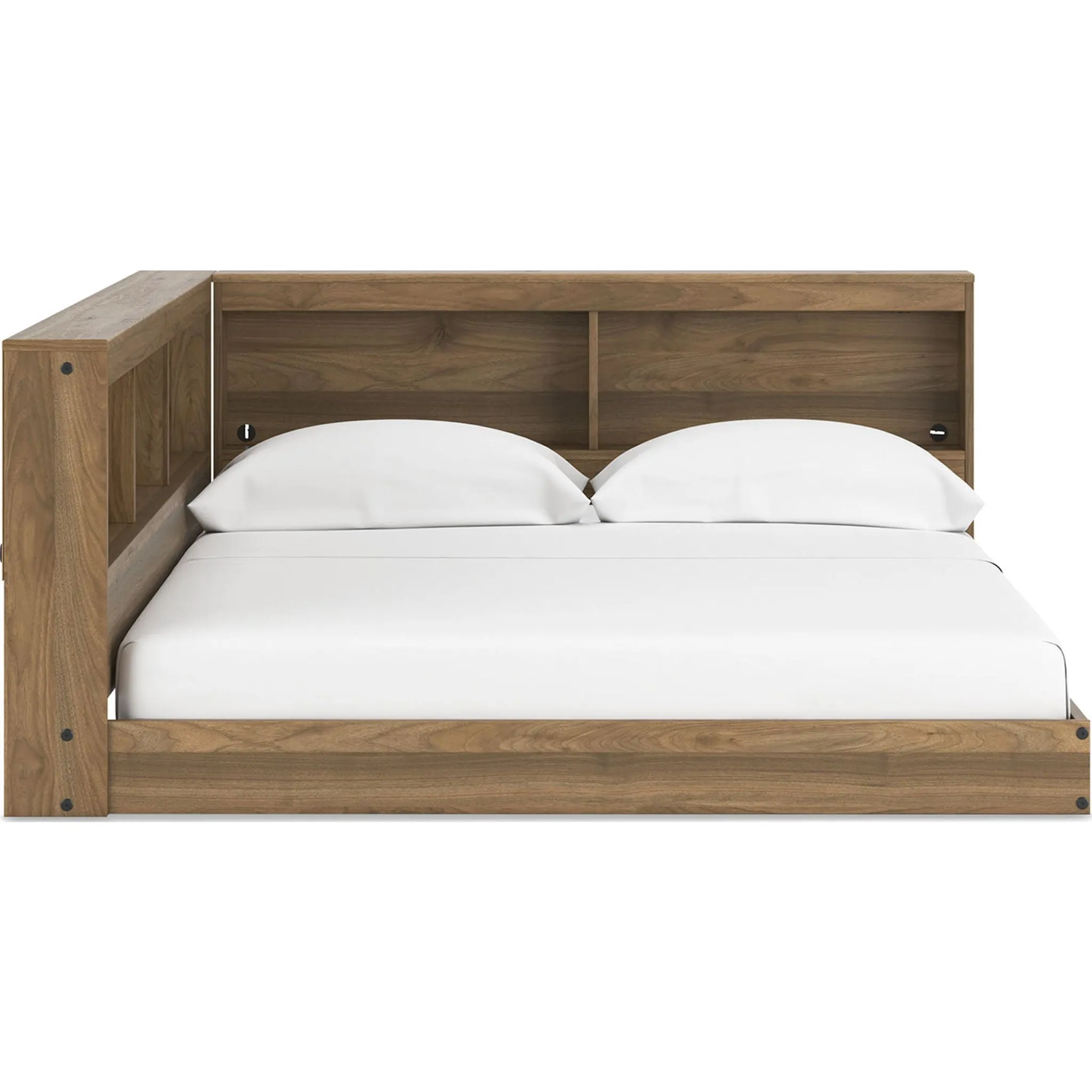 Deanlow Bookcase Storage Bed