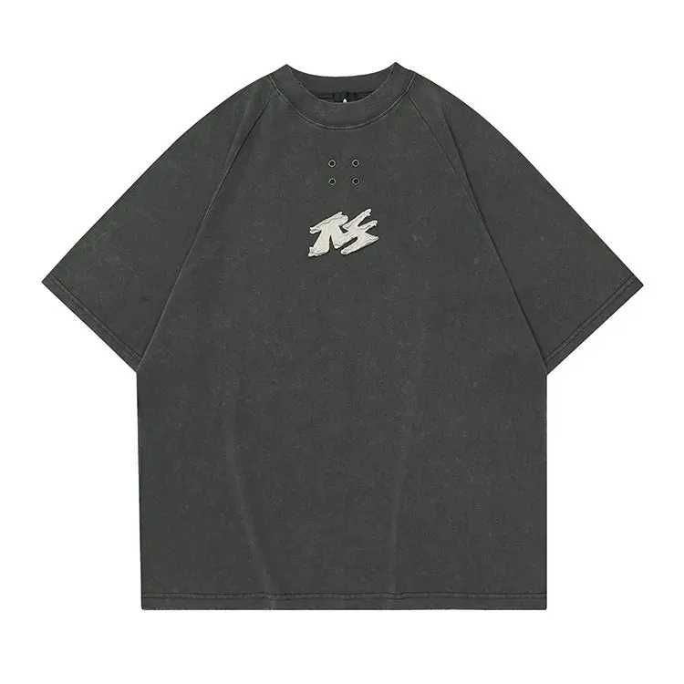 Desert Shadow Vintage Washed Tee - Short Sleeve Casual Print