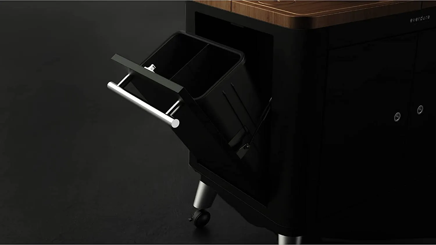 Everdure Mobile Preparation Kitchen Matte Black