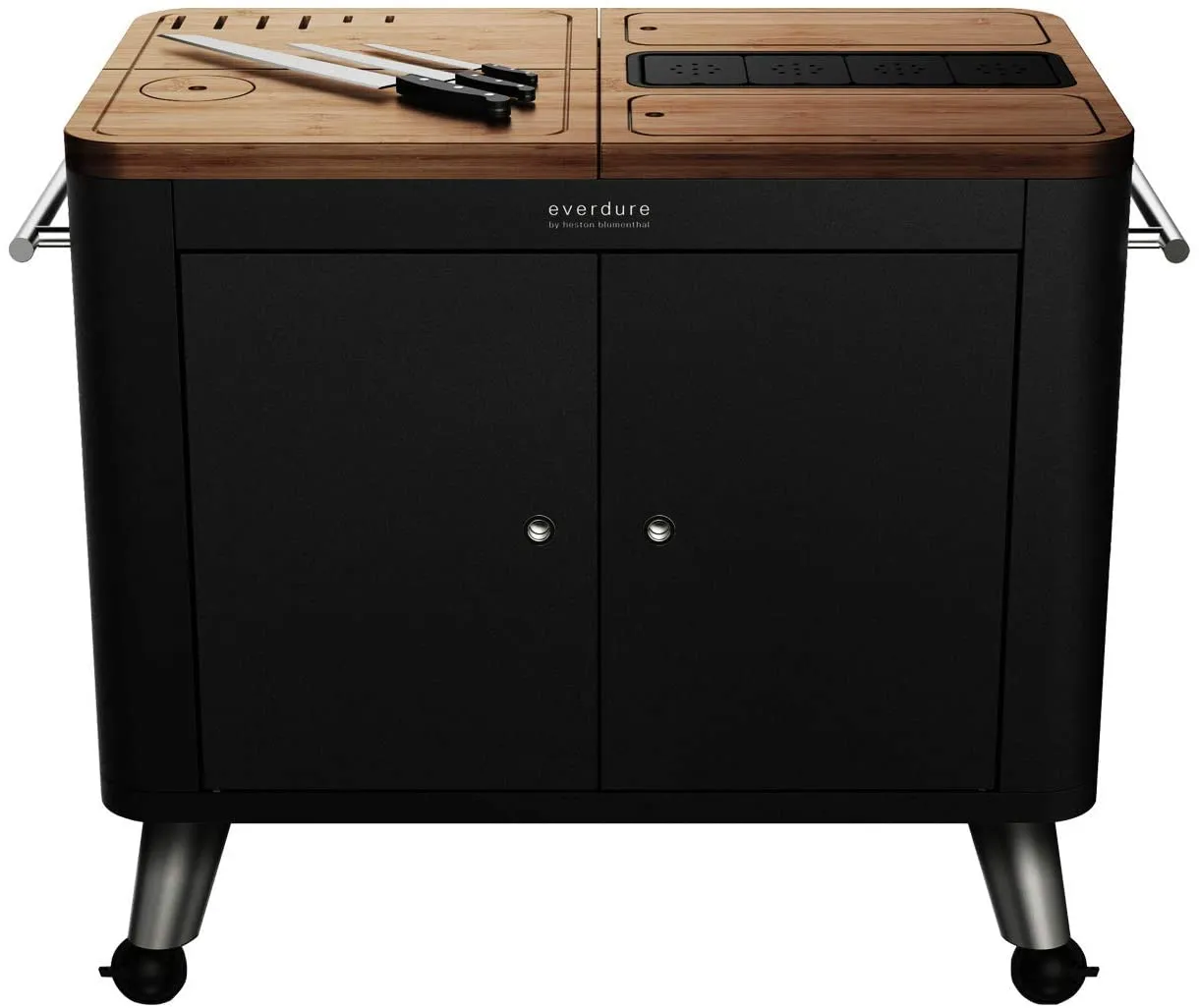 Everdure Mobile Preparation Kitchen Matte Black