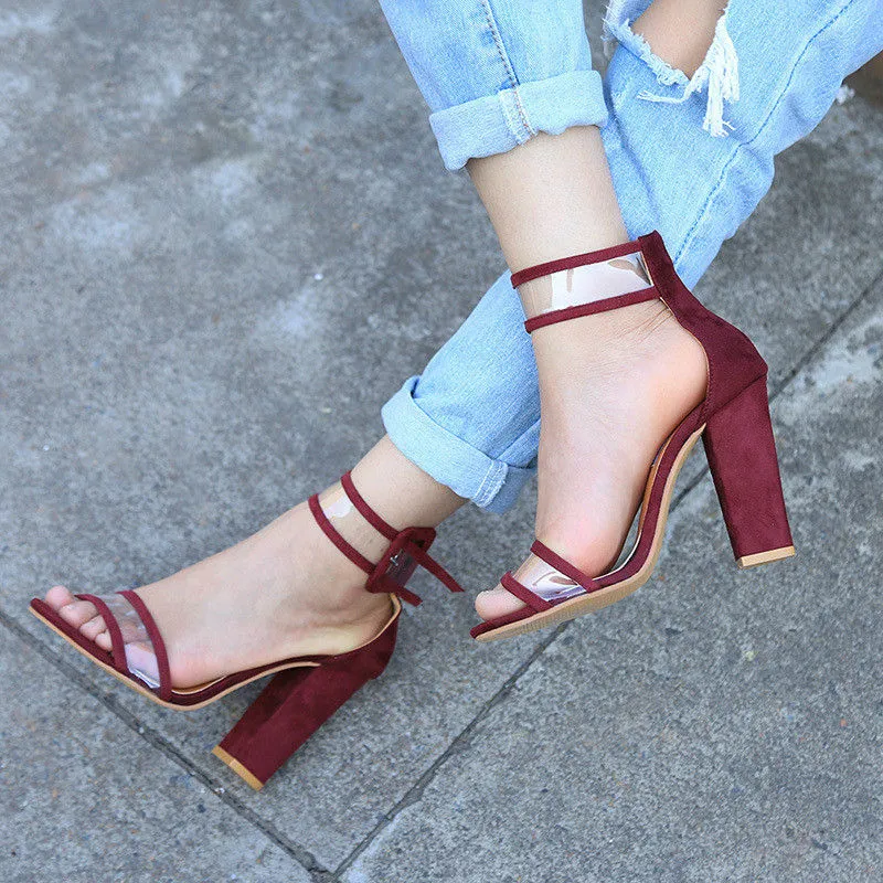 Fashion Dancing High Heel Stiletto Sandals