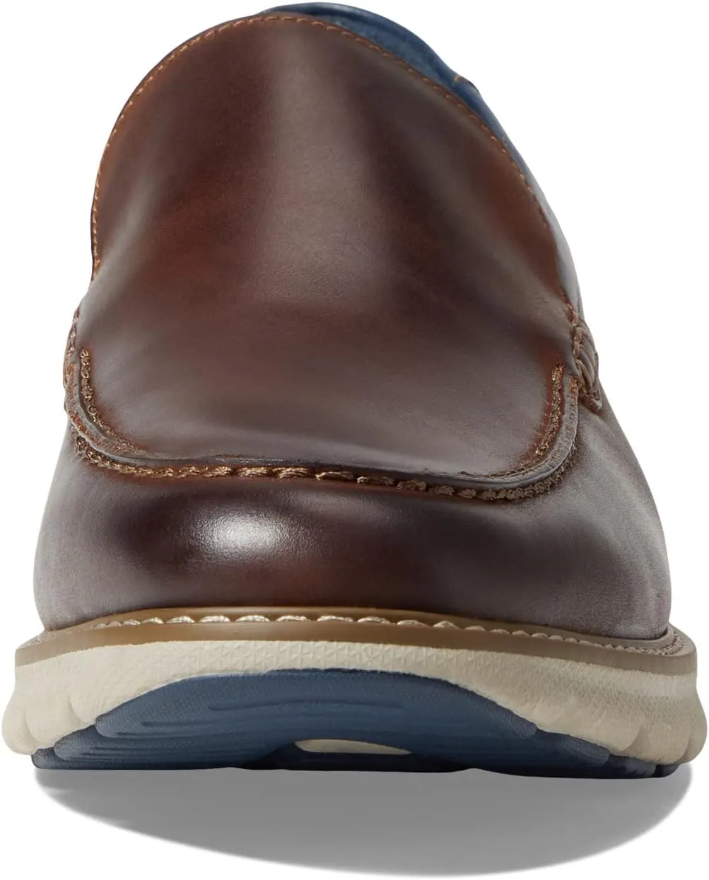 Frenzi Moc Toe Venetian Loafer Florsheim, Brown Crazy Horse