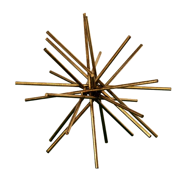 Gold Urchin in Medium