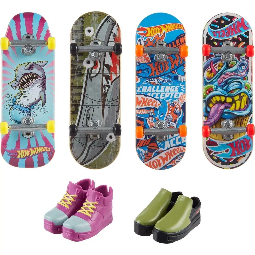 Hot Wheels Skate Speed Shredder 4 Pack
