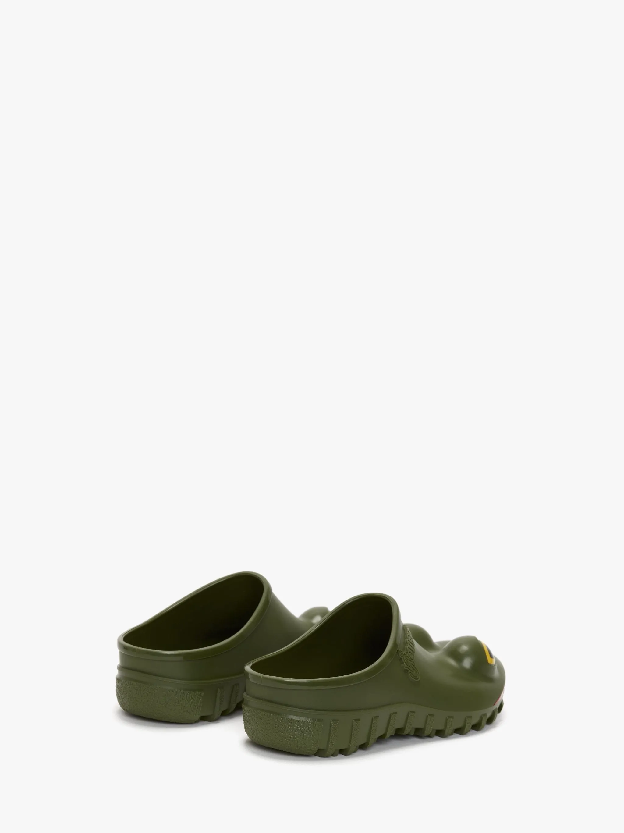 JW Anderson x Wellipets frog loafers, green