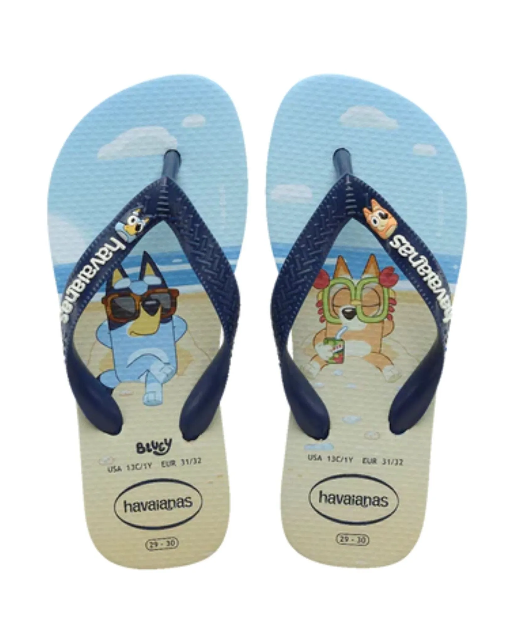 Kids Top Bluey Thongs