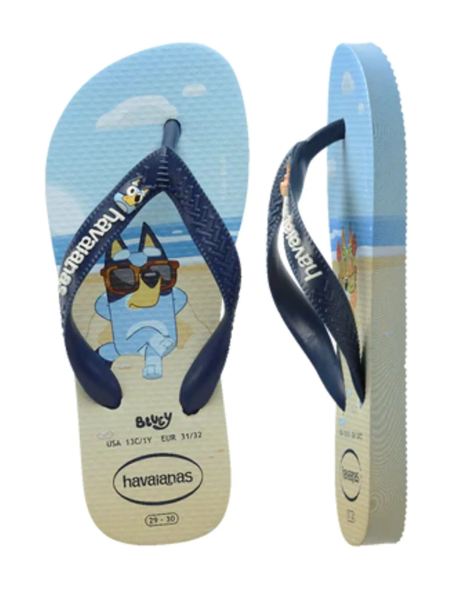 Kids Top Bluey Thongs