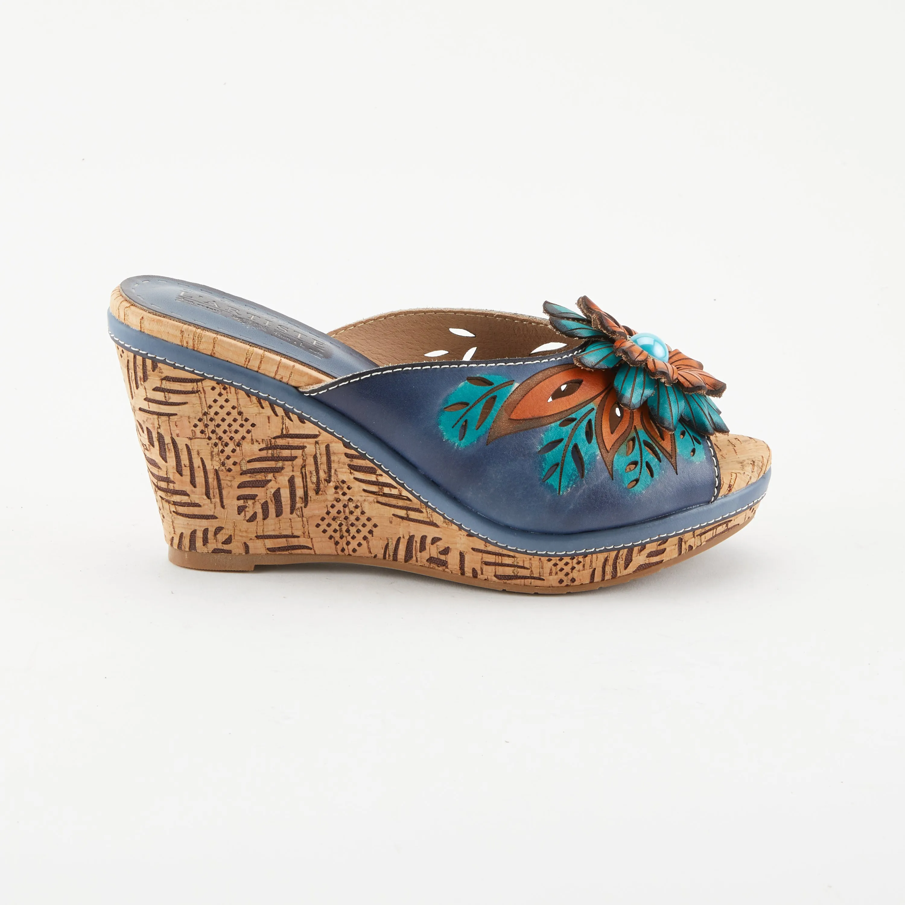 L'ARTISTE BLOOM SLIDE SANDALS