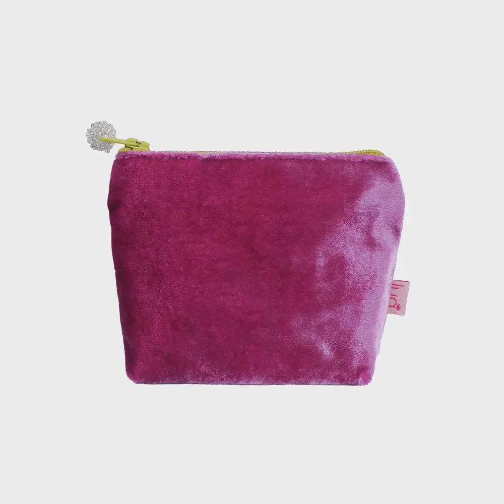 Lua Velvet Mini Purse/Pouch (many colours)