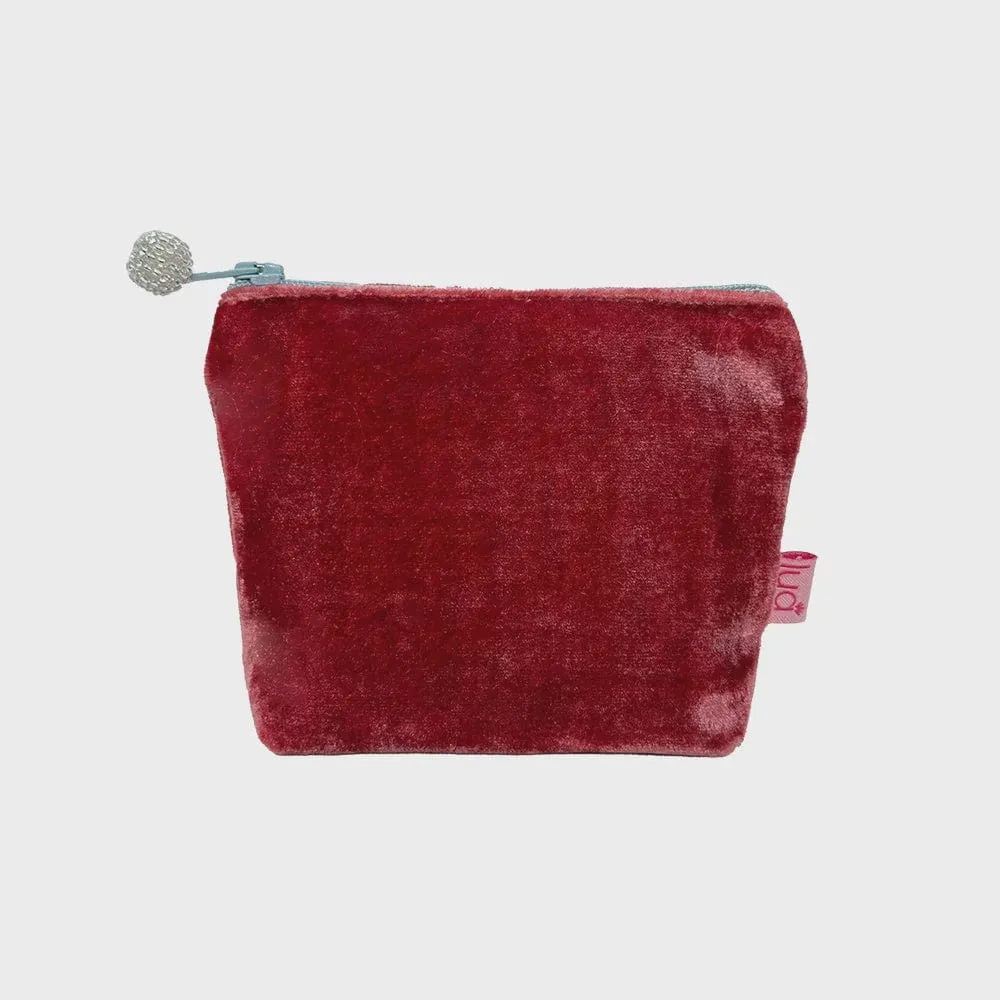 Lua Velvet Mini Purse/Pouch (many colours)