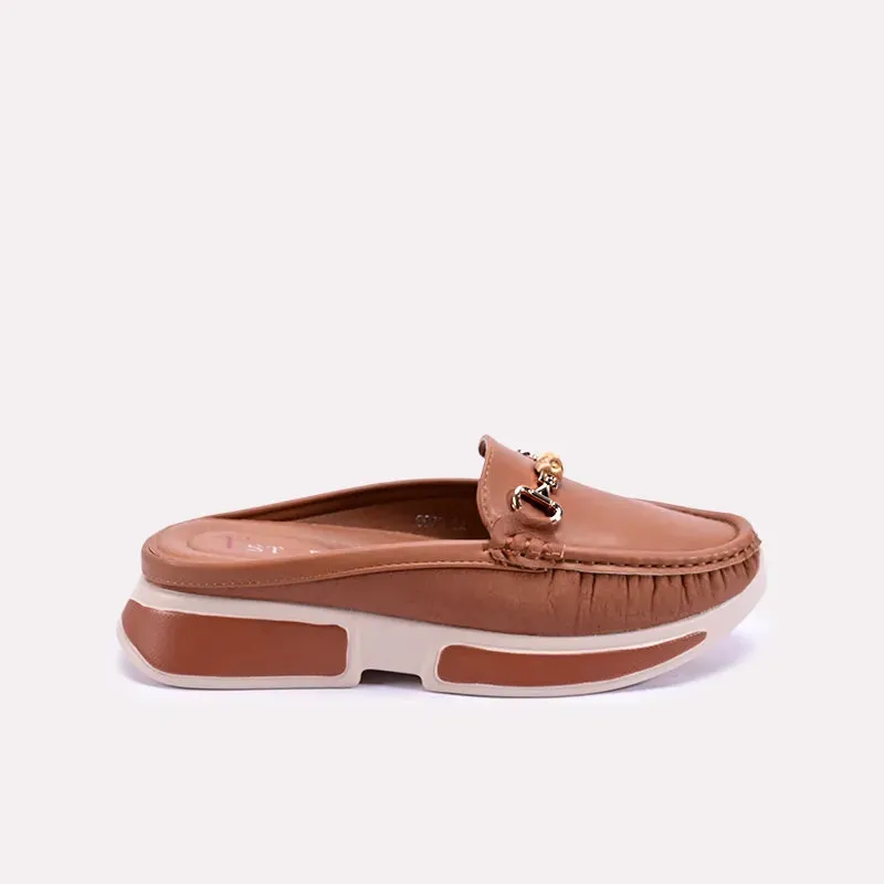 Madeleine Mustard Fancy Loafer Pumps 0431341