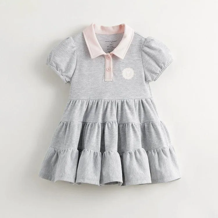 MARC & JANIE Girls Quick Dry Athletic Polo Dresses 240666