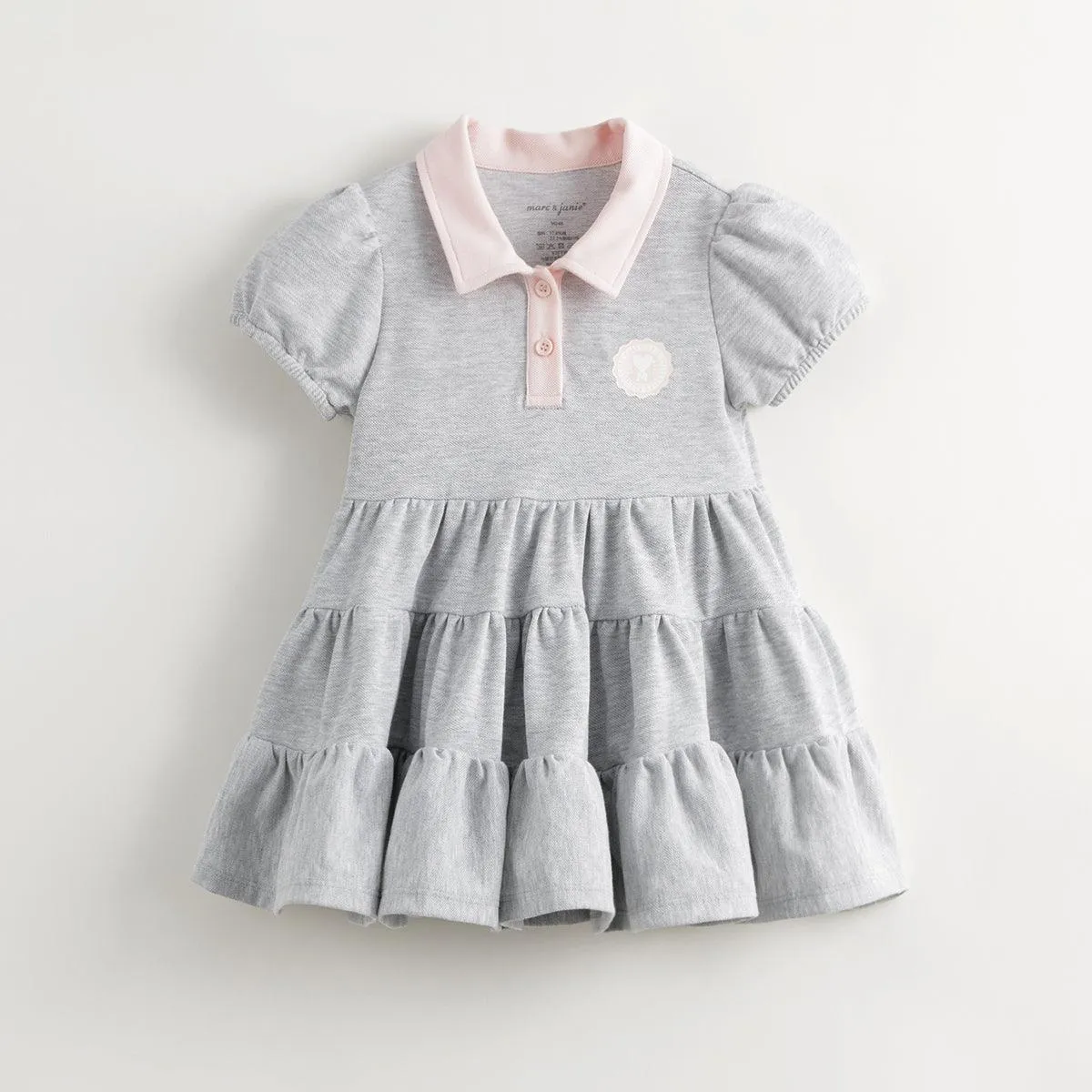 MARC & JANIE Girls Quick Dry Athletic Polo Dresses 240666