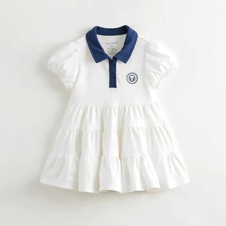 MARC & JANIE Girls Quick Dry Athletic Polo Dresses 240666