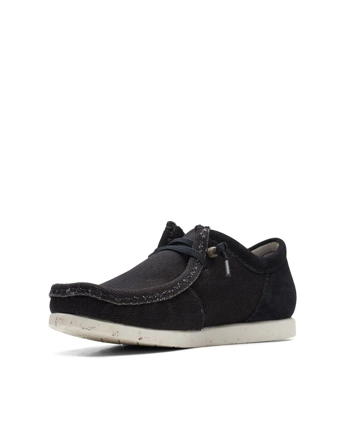 Men's shacrelite moc Clarks slip-on shoes, black
