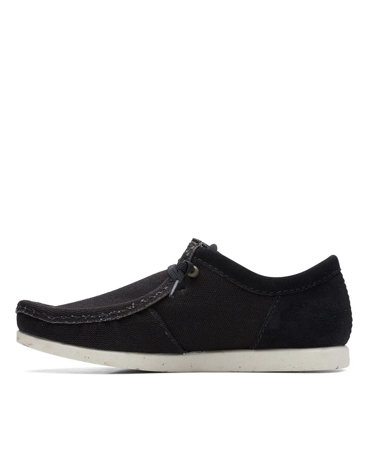 Men's shacrelite moc Clarks slip-on shoes, black