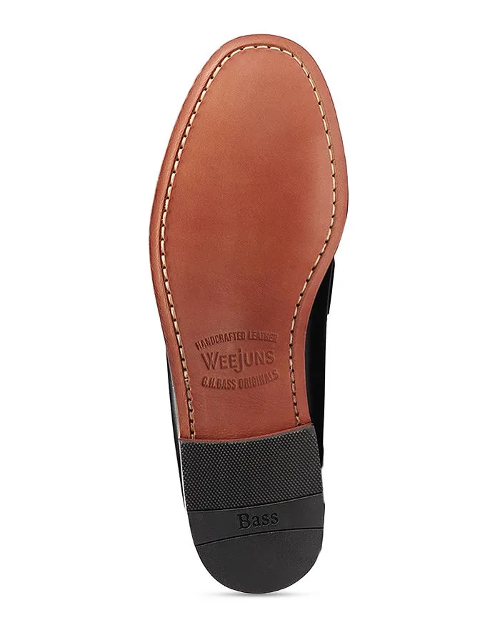 Men's Weejun Penny GLogan Laceless Loafers. Bass