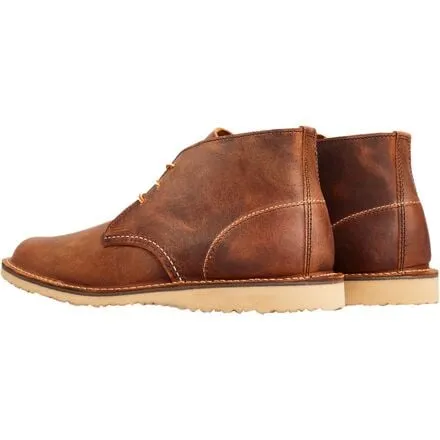 Men's Weekender Chukka Shoes Red Wing Heritage, Copper Rough & Tough Leather