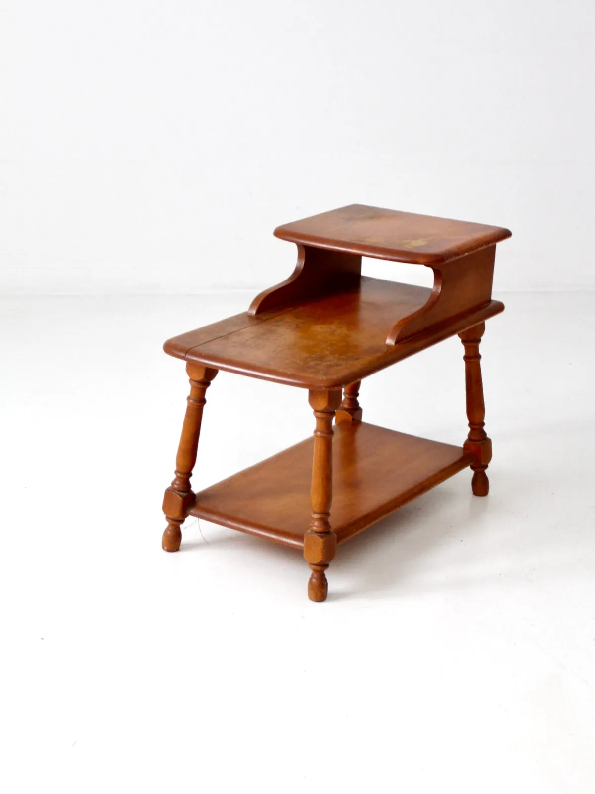 mid-century ranch style end table
