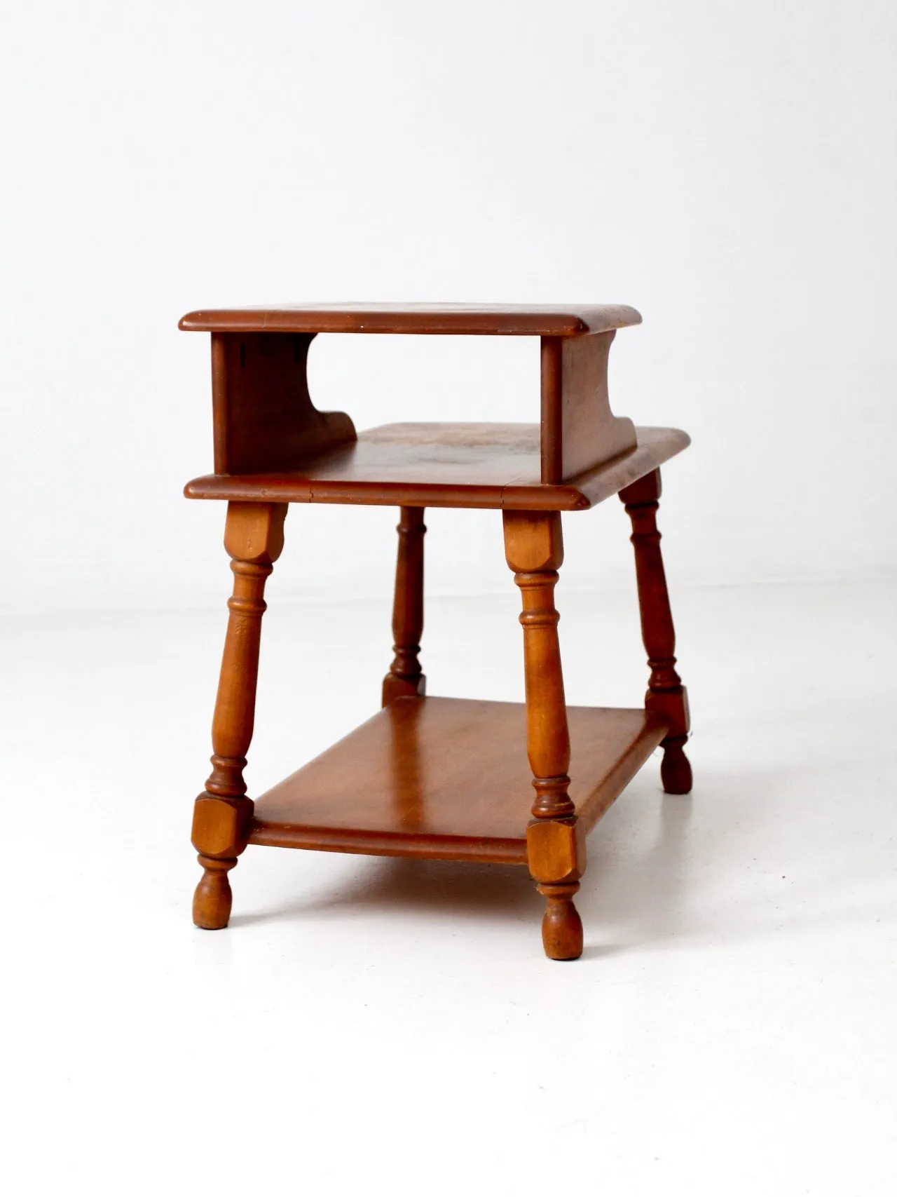 mid-century ranch style end table